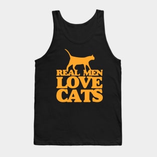 Real men love cats Tank Top